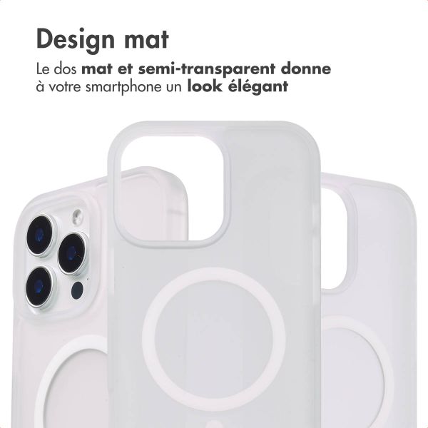 imoshion Coque Color Guard avec MagSafe Apple iPhone 16 Pro - Blanc