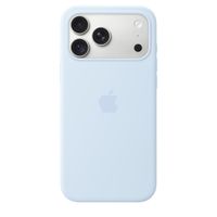 Apple Coque en silicone avec MagSafe Apple iPhone 18 Pro Max - Crisp Blue