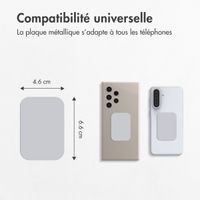 imoshion Plaque métallique pour support magnétique - Gris
