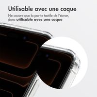Accezz Protection d'écran en verre trempé avec filtre de confidentialité + Applicateur Apple iPhone 17 Pro Max