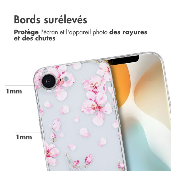 imoshion Coque Design Apple iPhone 17e / 16e - Blossom Watercolor