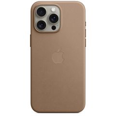 Apple Coque FineWoven MagSafe Apple iPhone 15 Pro Max - Taupe