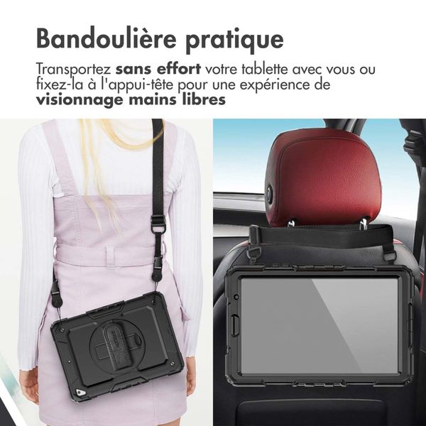 Accezz Coque arrière Defender XT Samsung Galaxy Tab A11 Plus - Noir