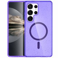 imoshion Coque Pailletée avec MagSafe Samsung Galaxy S25 Ultra - Paillettes Violet