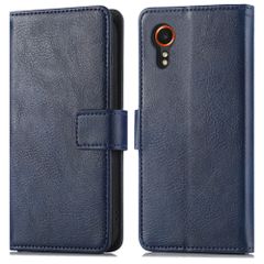 imoshion Étui de télephone portefeuille de luxe Samsung Galaxy Xcover 7 - Bleu foncé