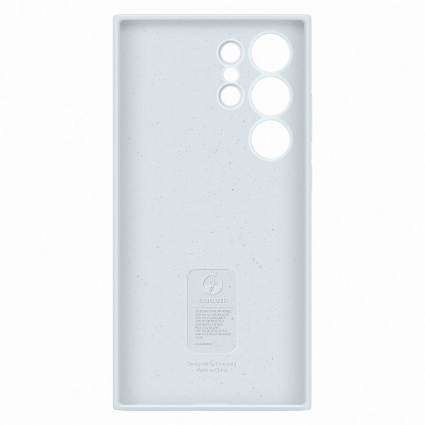 Samsung Original Coque en silicone Samsung Galaxy S24 Ultra - White