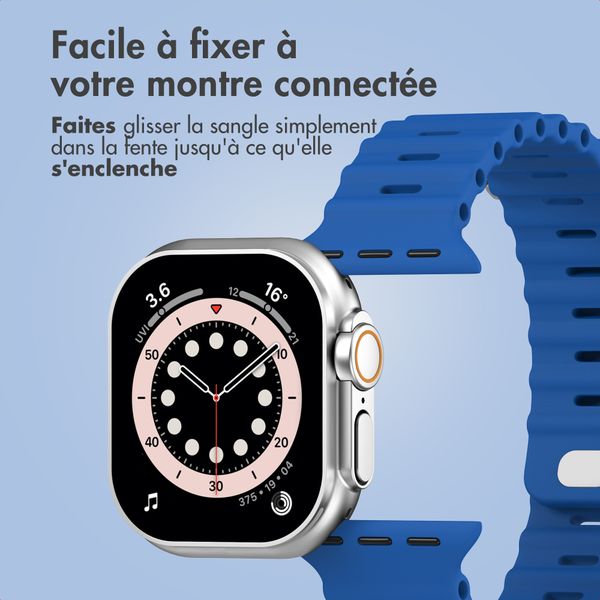 Accezz Bracelet Ocean Apple Watch | 44/45/46/49 mm - Royal Blue
