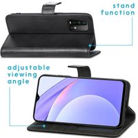 imoshion Étui de télephone portefeuille de luxe Xiaomi Redmi 9T - Noir