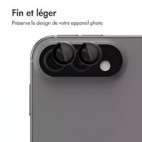 imoshion Protection caméra en verre lot de 2 Apple iPhone Duo - Noir