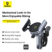 Baseus PrimeTrip support de téléphone pour vélo / scooter / moto - Magnétique - Universel - Cosmic Black