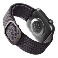 Uniq Bracelet tressé Aspen Apple Watch | 44/45/46/49 mm - Granite Grey