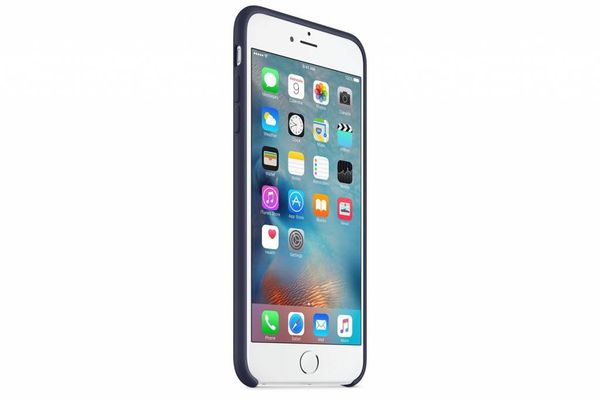 Apple Coque en silicone Apple iPhone 6(s) Plus - Midnight Blue