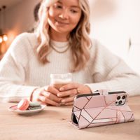 imoshion Design Softcase Bookcase Apple iPhone 13 Pro - Pink Graphic