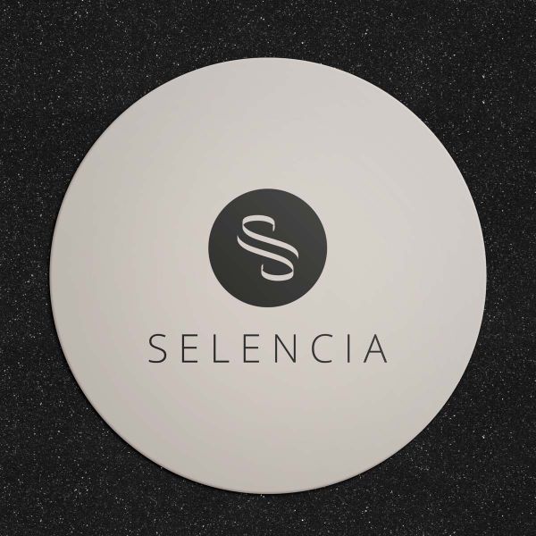 Selencia Coque Paillettes Apple MacBook Air 13 pouces (2018-2020) - Noir