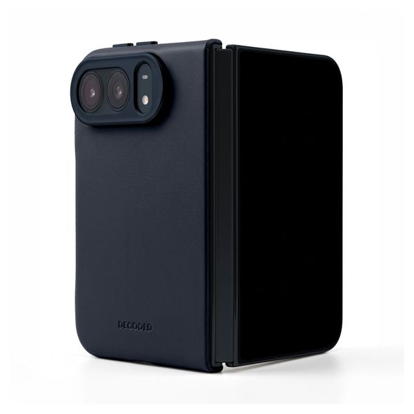 Decoded Coque en silicone MagSafe Apple iPhone Duo - Navy