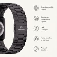 imoshion Bracelet acier Apple Watch | 38/40/41/42 mm - Noir