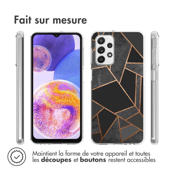 imoshion Coque Design Samsung Galaxy A23 (5G) - Black Graphic