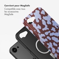 Selencia Coque arrière Vivid avec MagSafe Apple iPhone 17e / 16e - Moo'd Lavender Glow