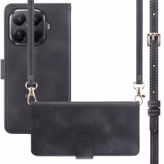 imoshion Etui de télephone portefeuille avec cordon Xiaomi 15T Pro - Noir