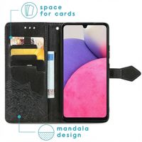 imoshion Etui de télephone Mandala Samsung Galaxy A33 - Noir