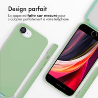 imoshion Coque en silicone avec cordon Apple iPhone 17e / 16e - Vert
