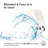 imoshion Bracelet silicone Fitbit Charge 3 / 4 - Blanc