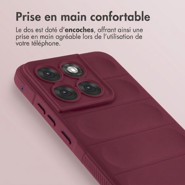 imoshion EasyGrip Backcover Motorola Edge 70 Fusion - Aubergine