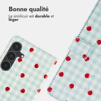 imoshion Étui de télephone portefeuille Design Samsung Galaxy S26 FE - Cherry Check