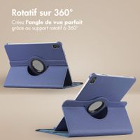 imoshion Coque tablette rotatif à 360° Huawei Matepad 11.5 (2025) - Bleu foncé