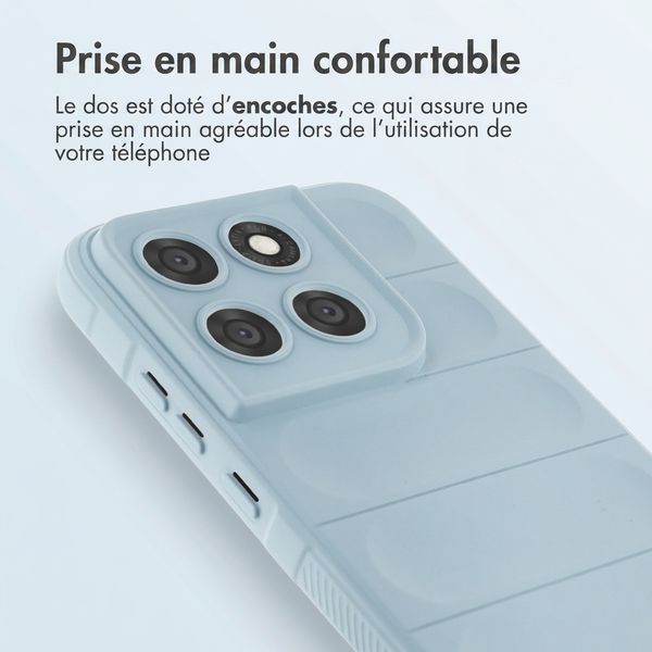 imoshion EasyGrip Backcover Motorola Moto G77 - Bleu clair