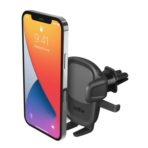iOttie Easy One Touch 5 Air Vent Mount - Support de téléphone pour voiture - Grille de ventilation - Noir