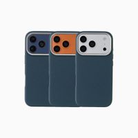 Accezz Coque arrière Mesh avec MagSafe Apple iPhone 17 Pro Max - Bleu foncé
