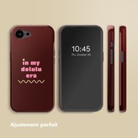 Selencia Coque arrière Vivid avec MagSafe Apple iPhone 17e / 16e - Delulu