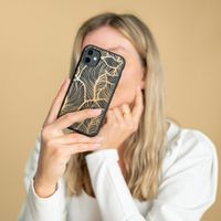imoshion Coque Design Apple iPhone 12 (Pro) - Golden Leaves