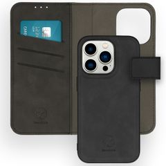 imoshion Etui de télephone luxe 2-en-1 amovible Apple iPhone 14 Pro - Noir