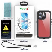 Redpepper Coque imperméable Dot Plus Apple iPhone 15 Pro - Noir