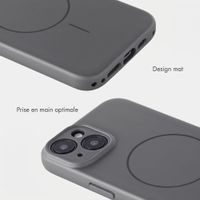 Accezz Coque Grip avec MagSafe Apple iPhone 14 - Gris
