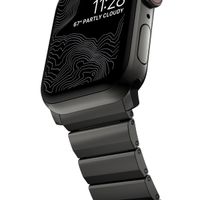 Nomad Bracelet à maillons magnétiques en acier Apple Watch | 44/45/46/49 mm - Graphite