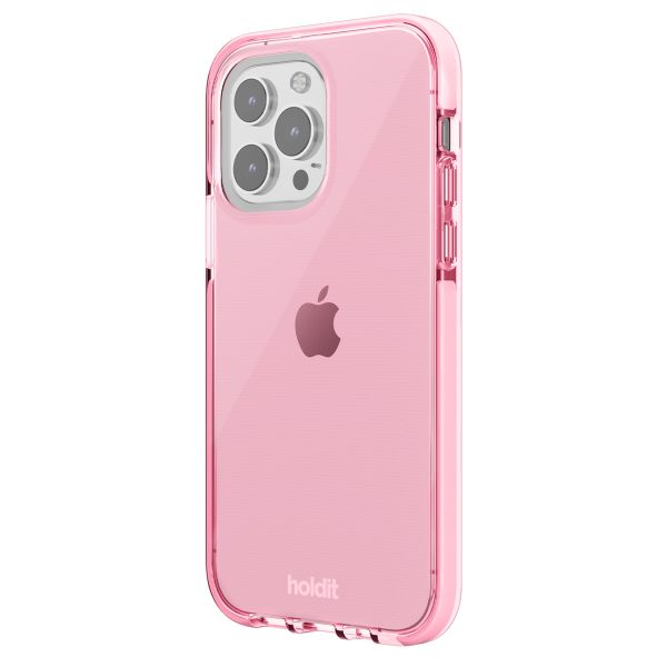 Holdit Seethru Case Apple iPhone 14 Pro - Bright Pink