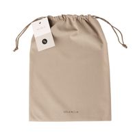 Selencia Sabi Tapis de Souris en Similicuir imprimé panthère - 20 x 24 cm - Mocha Brown