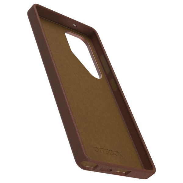 OtterBox Coque en cuir de cactus Symmetry Samsung Galaxy S25 Ultra - Rich Adove