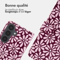 imoshion Étui de télephone portefeuille Design Samsung Galaxy S26 FE - Bloom Love Blush