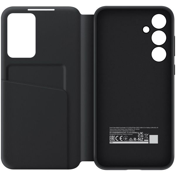 Samsung Original Coque S View Samsung Galaxy A35 - Noir