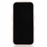 Holdit Coque Wavy Apple iPhone 15 / 14 / 13 - Light Beige / Mirror