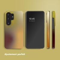 Selencia Coque arrière Vivid avec MagSafe Samsung Galaxy S26 Ultra - Gradient Olive Dust