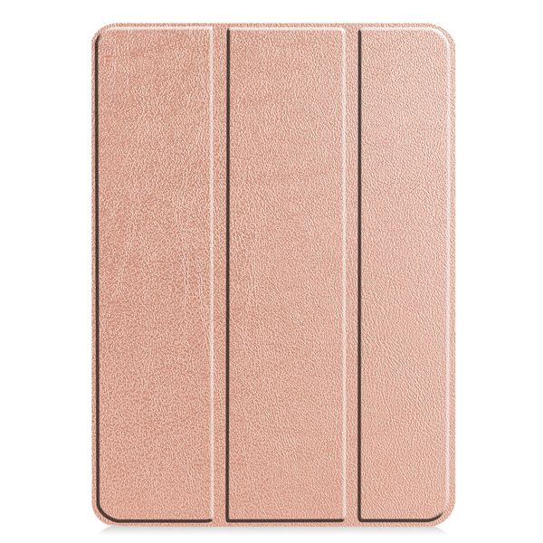 imoshion Coque tablette Trifold Apple iPad Pro 12.9 (2017) / Pro 12.9 (2015) - Rose Doré