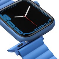 Uniq Bracelet Revix réversible Apple Watch | 44/45/46/49 mm - Caspian (Blue/Black)