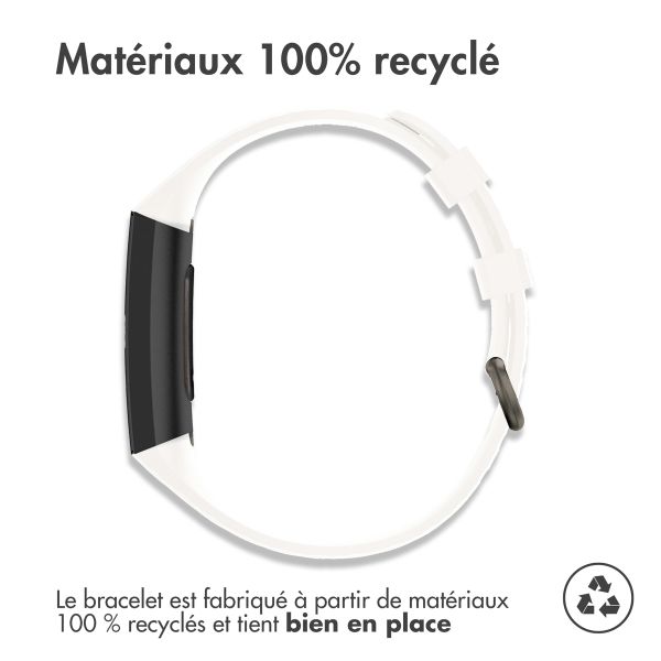 imoshion Bracelet silicone Fitbit Charge 3 / 4 - Blanc