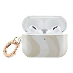 Selencia Coque Vivid  Apple AirPods Pro 2 - Desert Waves Beige