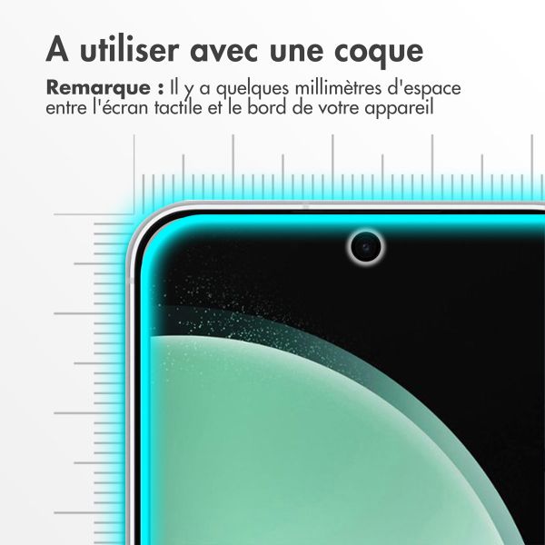 Accezz Protection d'écran en verre trempé 2-pack Samsung Galaxy S24 FE / A36 / A37 / A56